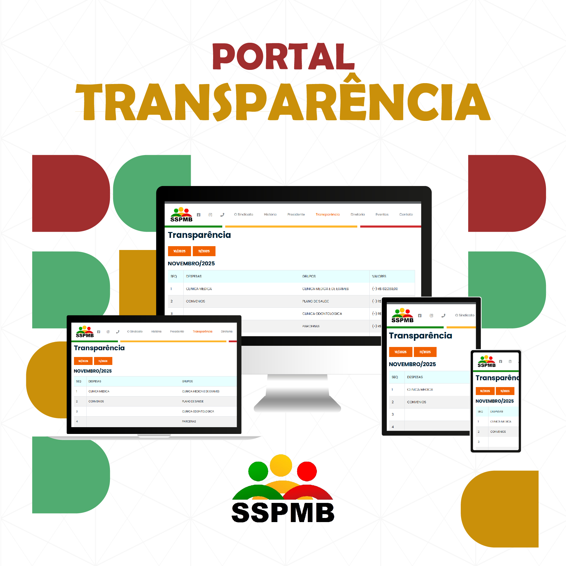 SSPMB lança Portal da Transparência e amplia acesso às informações da gestão